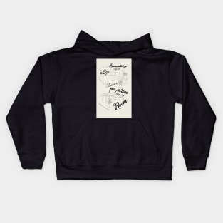 I Know The End - Phoebe Bridgers Lyrics Art 2.5 Kids Hoodie